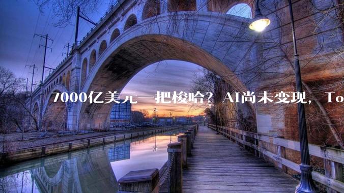 7000亿美元一把梭哈？AI尚未变现，Top科技巨头已面临资金困局_亚马逊_服务器_公司