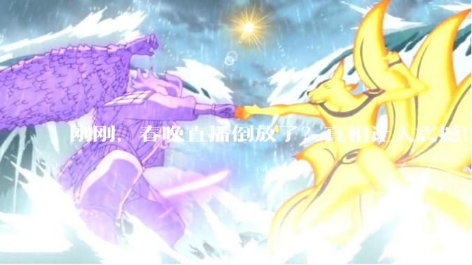 刚刚，春晚直播倒放了？真相让人震撼！_宇树_机器_动作